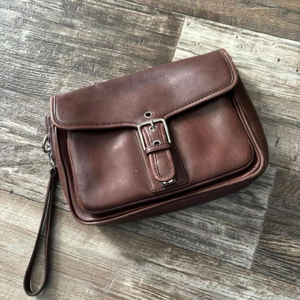 Vintage Coach wristlet